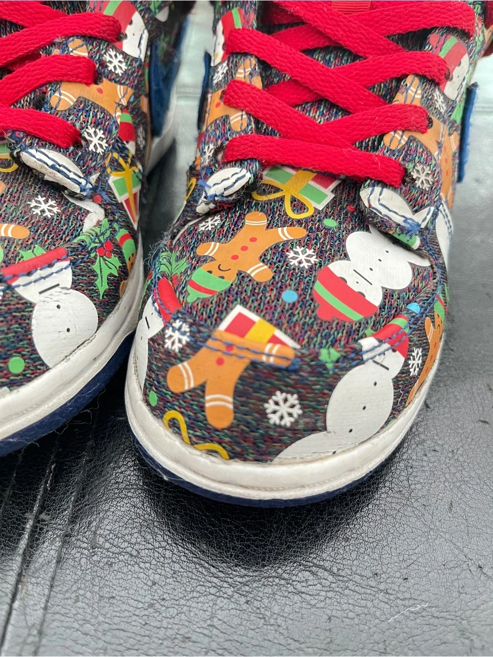 Limit edition Concepts x Nike SB Dunk High Ugly Christmas Sweater (2017)